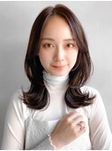 ハイライトカラー結べるボブ小顔カット美髪似合わせカット