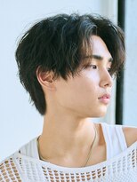 エルマーク 茨木(L-MARK) センターパート/ニュアンスパーマ/韓国/フェーザーパーマ/眉毛