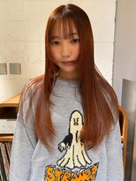 パーク(PARK)&nbsp;オレンジカラー顔周りレイヤー