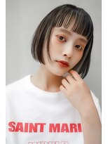 ギークス(GEEKS)&nbsp;【GEEKS渋谷】オン眉ボブ/アンブレラカラー/初ブリーチ/秋カラー