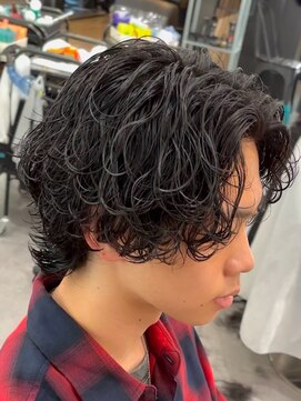 ビカムメンズヘアー 栄店(become men's hair) 色気大人サーフカール/メンズパーマ/メンズカット/メンズ美容室