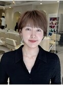 マッシュショート/レイヤーカット/顔まわりカット/外苑前