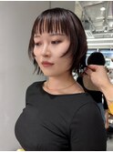 顔周りレイヤー ボブ