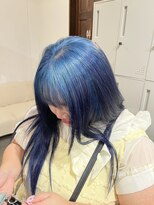 アオゾラヘアーカミノウラ(AOZORA HAIR kaminoura)&nbsp;ブルールーツカラー