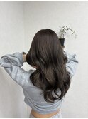 ブリーチなしwカラー グレージュ