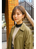 コポル(Copol)&nbsp;まわりと差がつく小顔ショート×オリーブベージュ