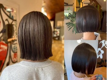 サクラビューティー リム(SAKURA Beauty limb)の写真/頭の形を美しく魅せる。再現性の高さを追求した髪質改善ショート。