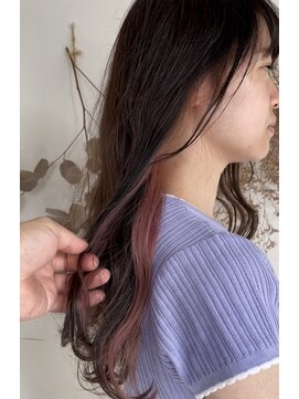 イヤリングカラー/ピンク