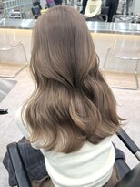 サンクプロジェクト(cinq PROJECT) ブリーチダブルカラーラベンダーミルクティーグレージュレイヤー