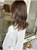 40代お洒落ヘア（白髪染め×ハイライト）