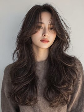 レス(Les.) レイヤーカット/大人レイヤー/透明感カラー/くびれレイヤー