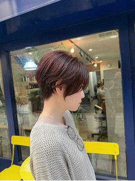 ティーヘア(t.hair) 大人可愛いいレイヤーカット/2wayバング/アッシュベージュ