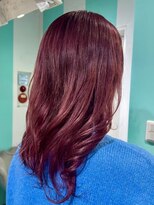 マティーナ ヘアー 池袋(Matina hair)&nbsp;【レットパープル】池袋駅/ブリーチ