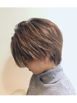 ルー(loup)の写真/ショート/ボブならお任せ！骨格や髪質を見極めた似合わせカットで、自分史上最高のスタイルに出会える♪