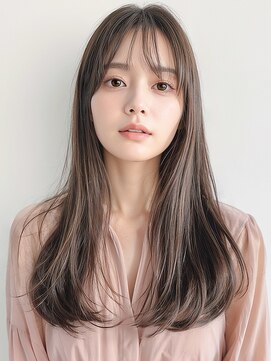 カバーヘア ブリス 北浦和(COVER HAIR bliss) 髪質改善/ミルクティーベージュ春カラーブリーチなしp北浦和