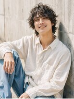インアンドヤング 栄(in&yang) ルーズパーマラフパーマサーフカールパーマ