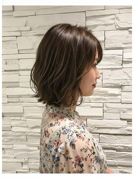 ブリッジ バイ ヘアステージナウ(BRIDGE by hair stage now) ゆるふわボブ