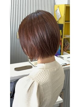 ヴィサージュ(VISAGE)の写真/【犬山駅2分】当サロンの白髪ぼかしカラーで白髪を自然にカバーしつつ理想の明るい髪色を叶えます◎