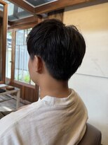 テントヘアー(tent hair)&nbsp;清潔感と扱いやすさを両立したメンズショート