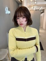 ジーナ  札幌大通(Zina)&nbsp;髪質改善＊ミルクブラウン＊顔周りレイヤー＊小顔＊＊Zina札幌