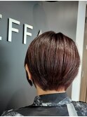 耳かけショートボブ