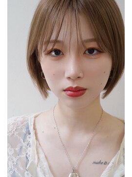 ネウィ ファミ 吉祥寺(newi fhami) ナチュラルボブ×大人ショートボブ×ウルフボブ