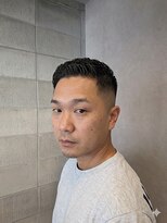 ワンワンオー バーバーショップ コンチネンタル(@110 BARBER SHOP continental)&nbsp;サイドパートＧＩラフショートスキンハイフェード