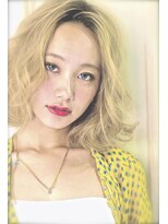 siena 外国人風ハイトーンハニーベージュ