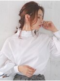 【Astar】伸ばしかけロブアレンジ くせ毛風ヘア