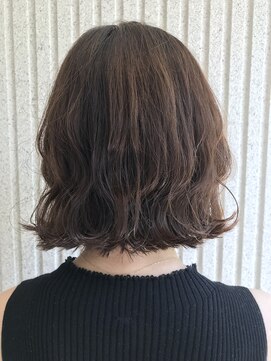 エイトタマプラ たまプラーザ店(EIGHT tamapla) 【EIGHTたまプラ】デザインカラー_切りっぱなしボブ