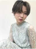 【松根ショートボブ】揺らぐ大人可愛いハンサムショート