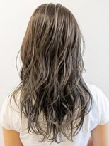 オーブ ヘアー ハカタ 博多3号店(AUBE HAIR hakata) 【AUBE HAIR】モーブグレージュ_セミウェットウェーブ