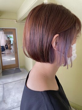 ローレン(LOREN) 【LOREN】ピンクとラベンダーのインナーカラー