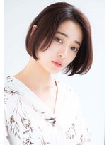 グランマッシュ(Granmash)&nbsp;ラインが綺麗な☆ダークカラーで魅せるミニボブ20代30代40代