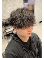 アビー(ABEY)&nbsp;波巻きスパイラルパーマ刈り上げマッシュ