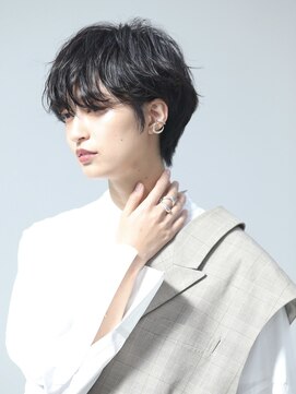 ジェムバイアルテフィーチェ(gem by artefice) ナチュラルショート/ショートボブ/耳かけショート