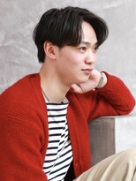 にもう&nbsp;ナチュラルセンターパート　ツーブロック　4