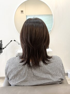 オアシス(oasis) 前上がり　ひし形　レイヤー　ストレート　ワンカール