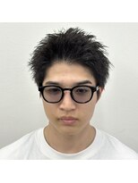 ササ(33) 【刈り上げないスパイキーショート】