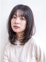 ヘアークリアー 川口鳩ケ谷&nbsp;ミディアムレイヤースタイル