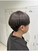 【メンズブリーチカラー】グレージュ
