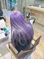 ヲタク(wotaku.)&nbsp;ラベンダーカラーハイトーンカラーパープルカラーケアブリーチ