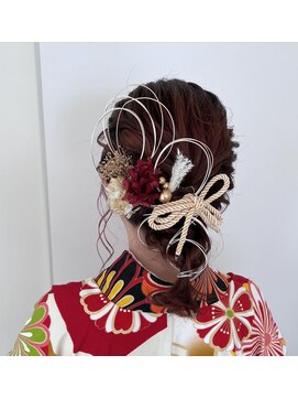 ラフウィーブ(Laugh Weave) 編みおろし