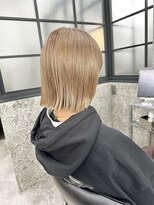 レーベン(LEBEN)&nbsp;【ブリーチ１回～】ミルクティーベージュ★