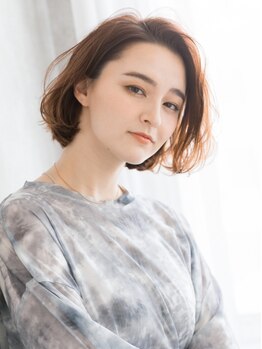 トッカ 浅草店(tocca)の写真/髪質を見極めた配合で悩みをカバーした似合わせカラーをご提案☆グレイカラーでも暗くなり過ぎない色へ♪