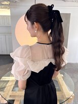 カシェ ホリエ(CACHE HORIE)&nbsp;結婚式/アレンジ/ロングスタイル