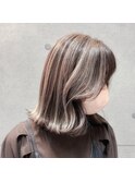 CoCoオリジナル白髪ぼかしハイライト