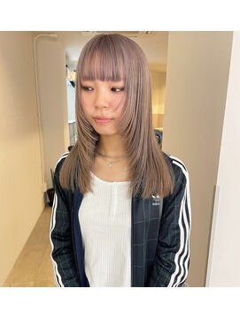 ニコフクオカヘアーメイク(NIKO Fukuoka Hair Make) 《NIKO》冬のハイトーンカラー×レイヤーカット♪天神大名