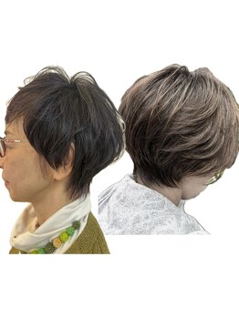 再現性の高いカット技術！自然な丸みとボリュームupで綺麗な大人女性を演出