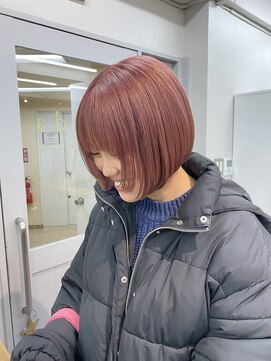 ヴェルダ 池袋店(verda) ピンクベージュ/ボブ◎yamamoto